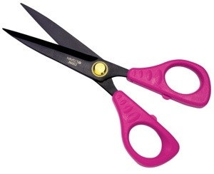 Photo of the best scissors I have ever used on minky fabric