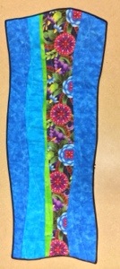 One student's use of scraps from several other quilt projects.